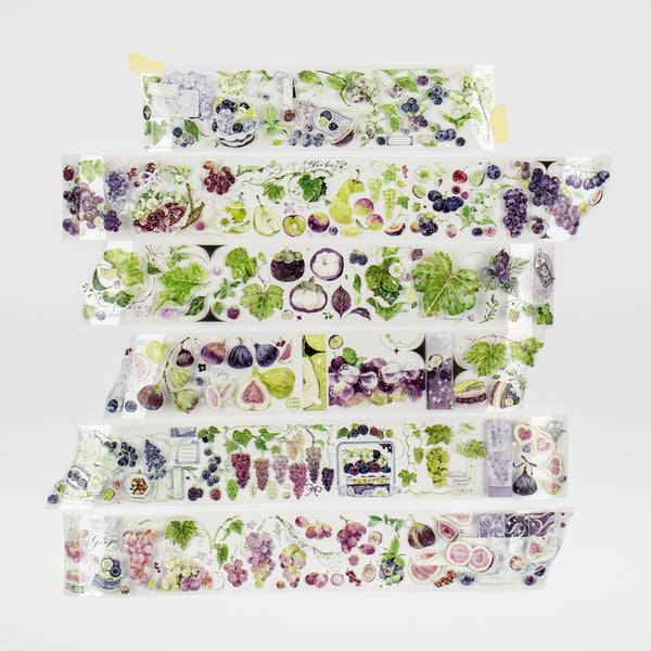 PET Embossed Tapes - All Fruits