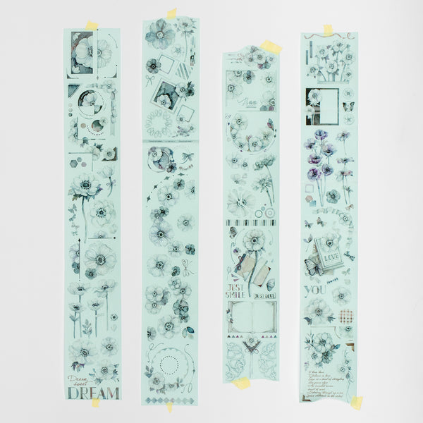 Washi Enhanced Tapes - Just Smile