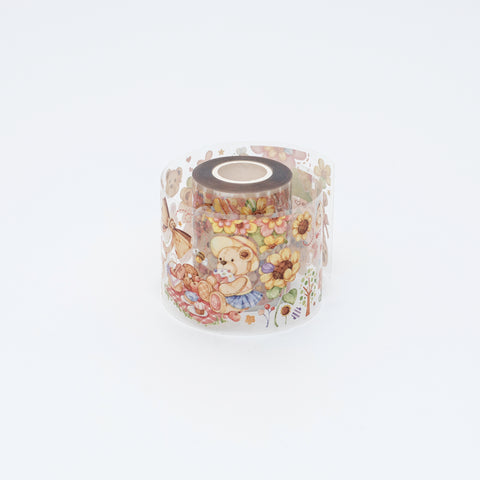 PET Embossed Tapes - Sunshine Bear
