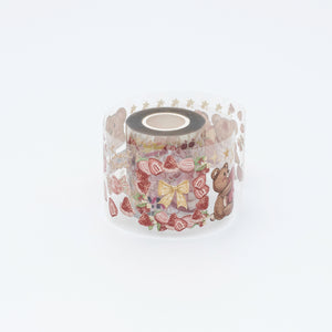 PET Embossed Tapes - Sweetie Bear