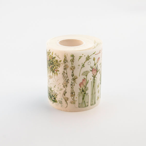Washi Embossed Tapes - Flowers and Vines