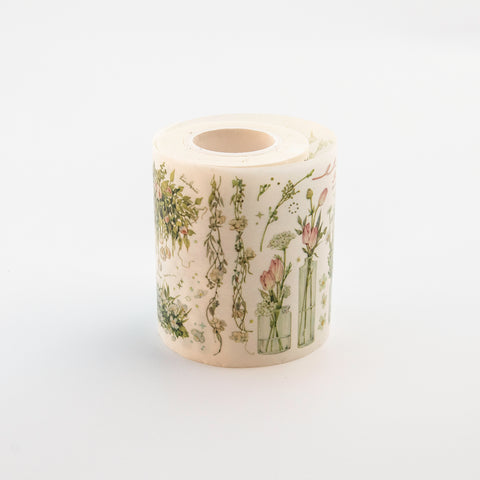 Washi Embossed Tapes - Flowers and Vines