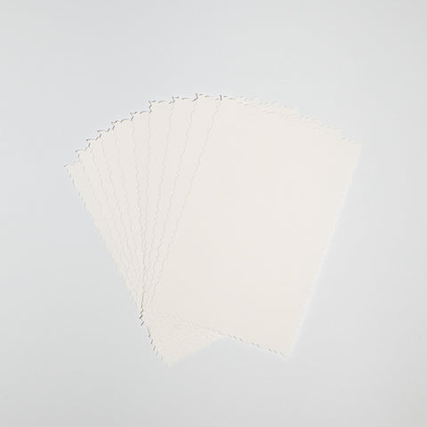 White Edged Papers 250gsm