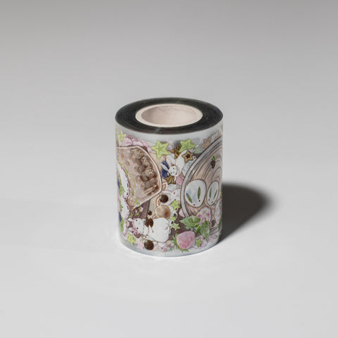 PET Embossed Tapes - Milk Tea Rabbit