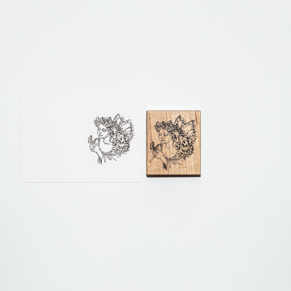 Mounted Wooden Stamp - Fairy G3413