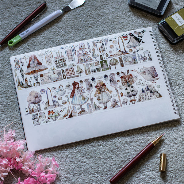 Washi Embossed Tapes - In the Woods