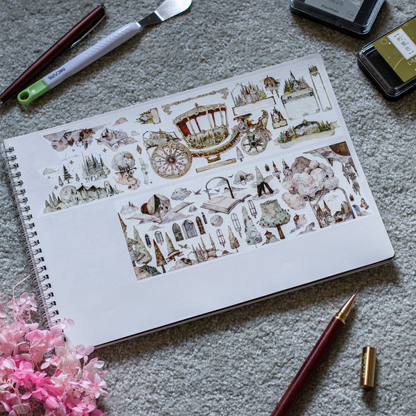 Washi Embossed Tapes - In the Woods