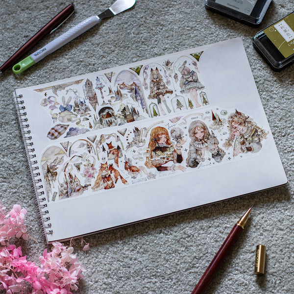 Washi Embossed Tapes - In the Woods