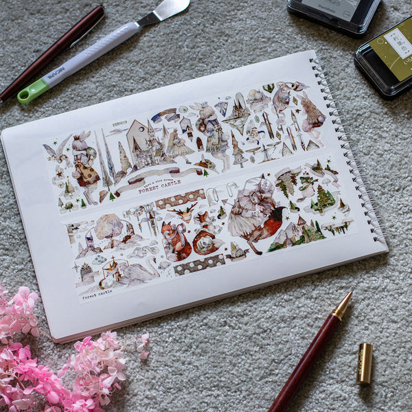 Washi Embossed Tapes - In the Woods