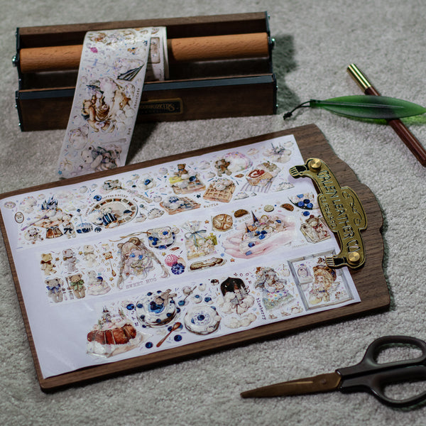 Washi Embossed Tapes - Sweet Castle